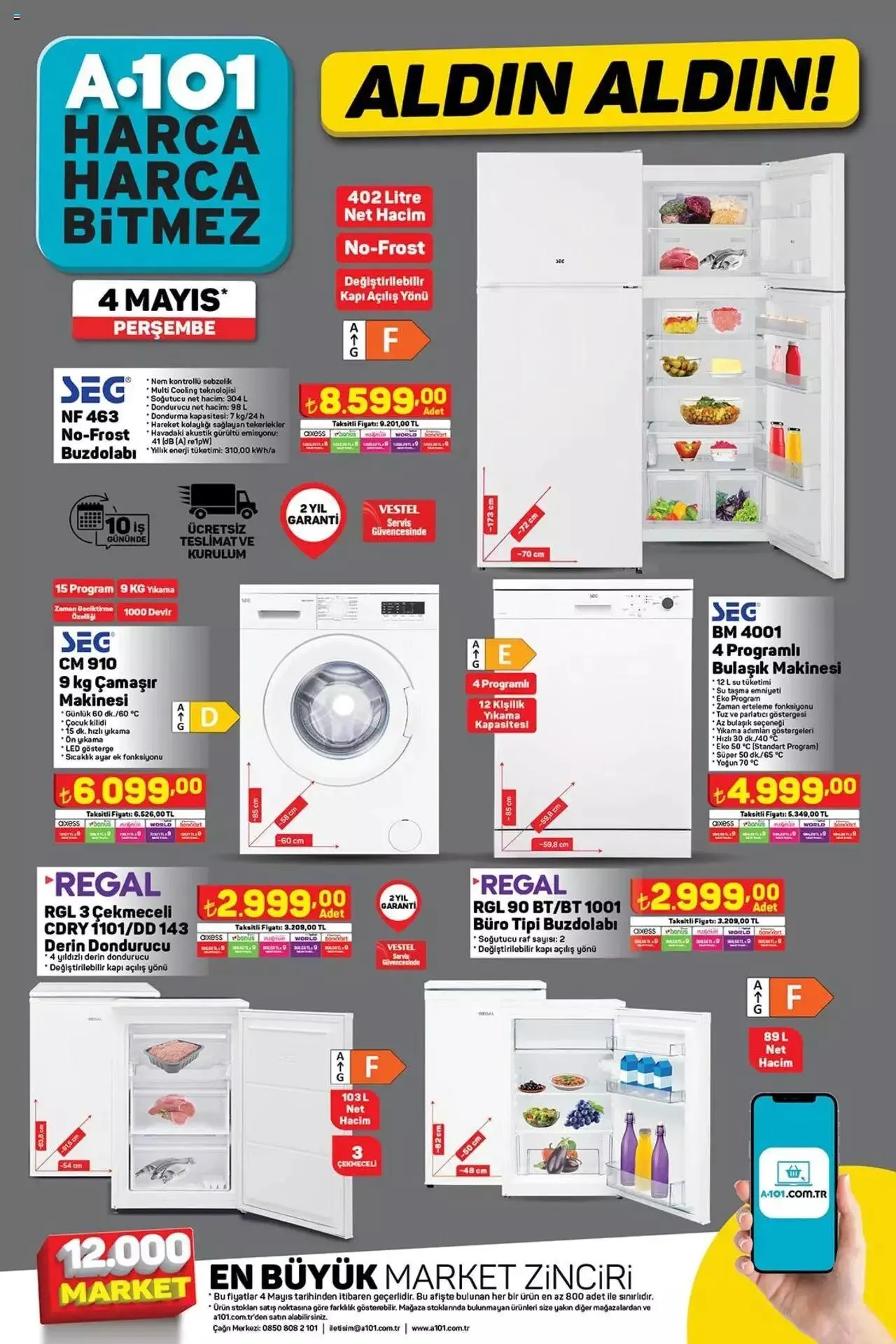 Katalog A101 Katalog - Aldin Aldin! 4 Mayıs - 31 Aralık 2023 - aktüel Sayfa 2