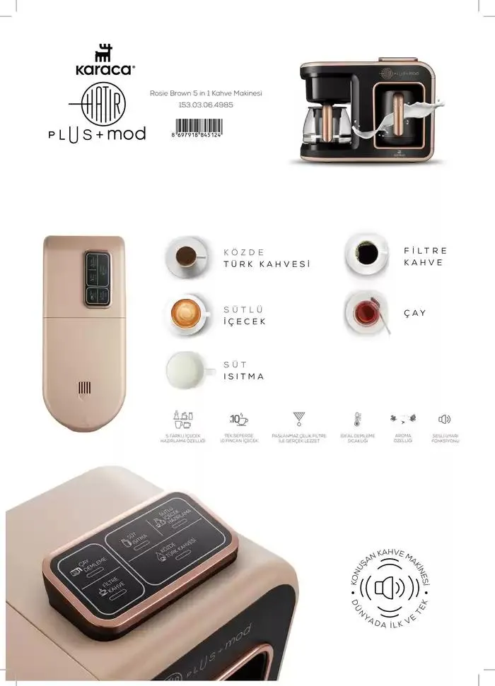 Katalog Küçük Ev Aletleri İlkbahar 30 Ekim - 31 Aralık 2024 - aktüel Sayfa 70