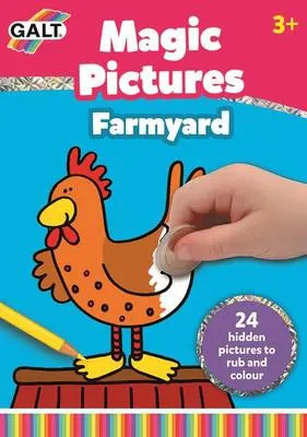 Galt Magic Pictures Farmyard 3 Yaş+ Sihirli Kitap