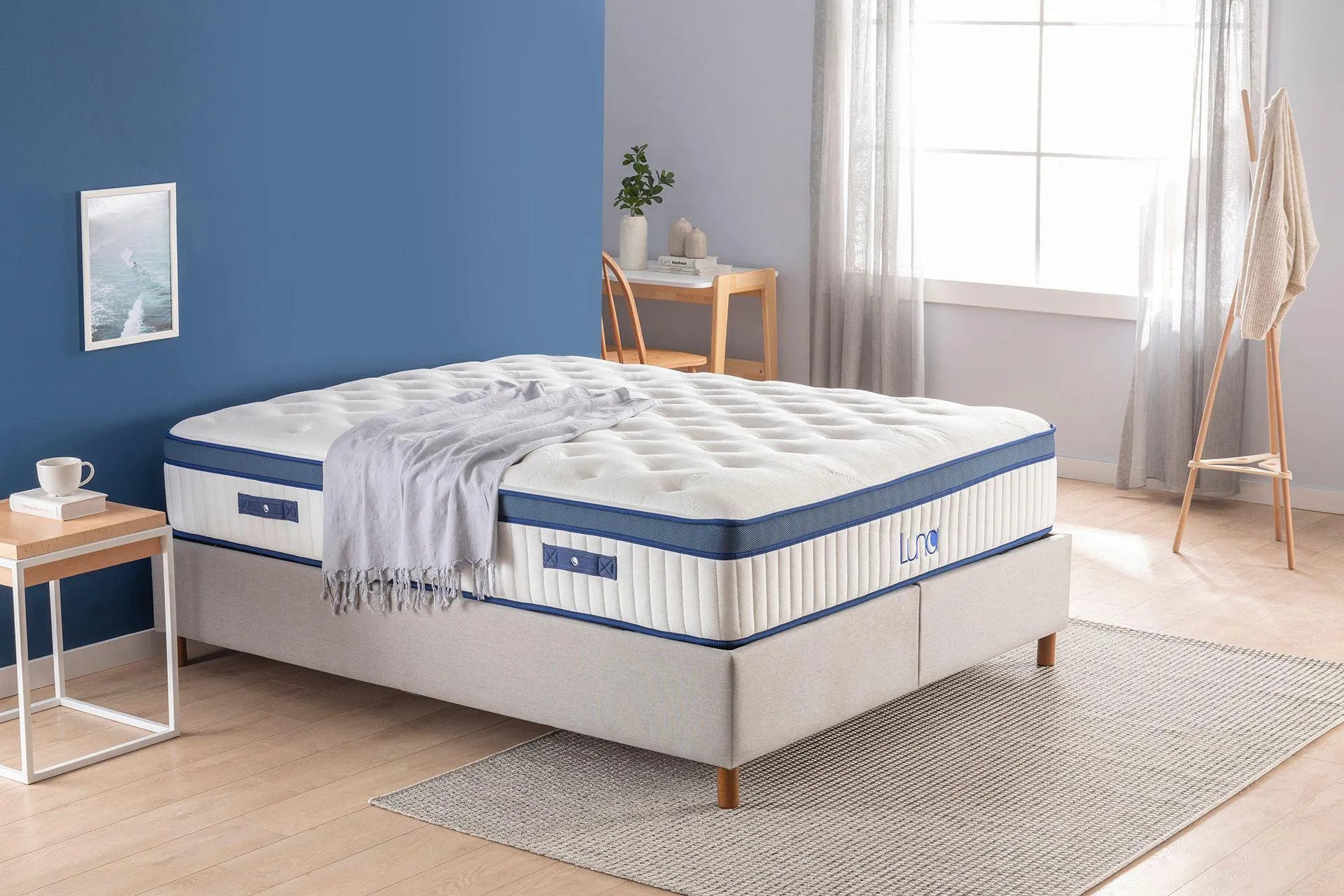 LUNA COSMOS GUARD TEK KİŞİLİK YATAK, ANTİALERJİK, 120X200 (BT5-109) by Luna Bedding