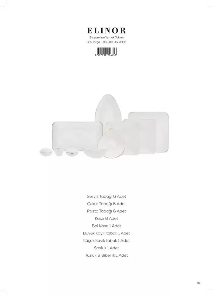 Katalog Sofra 2 İlkbahar 30 Ekim - 31 Aralık 2024 - aktüel Sayfa 91