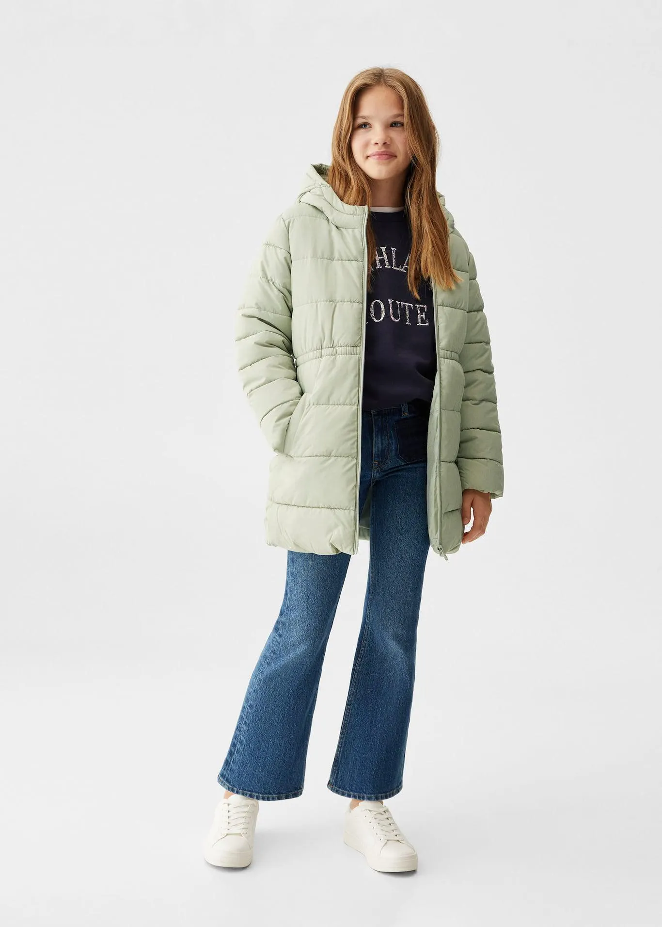 Kapitone uzun anorak