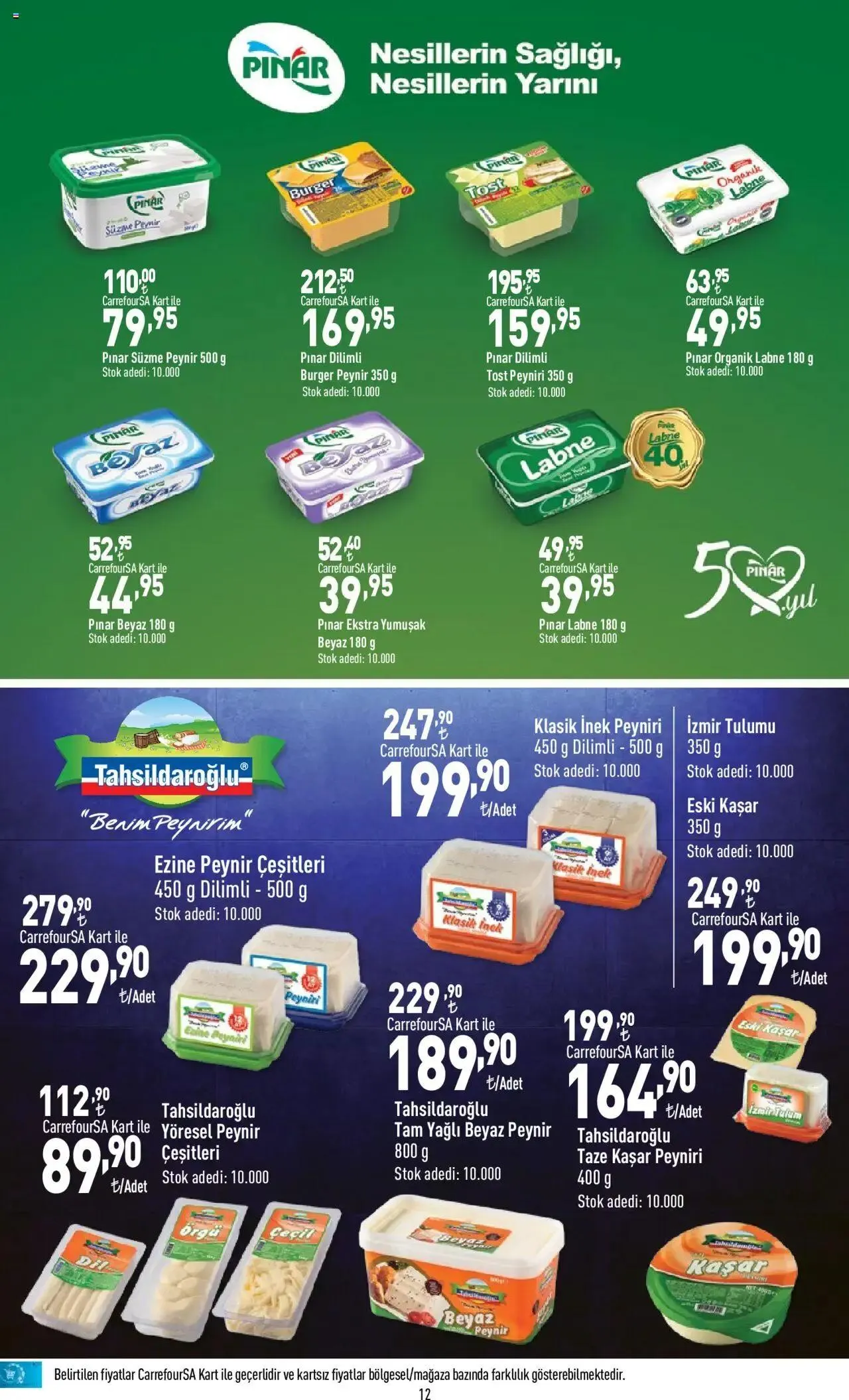 Katalog CarrefourSA Katalog 10 Ekim - 23 Ekim 2024 - aktüel Sayfa 12