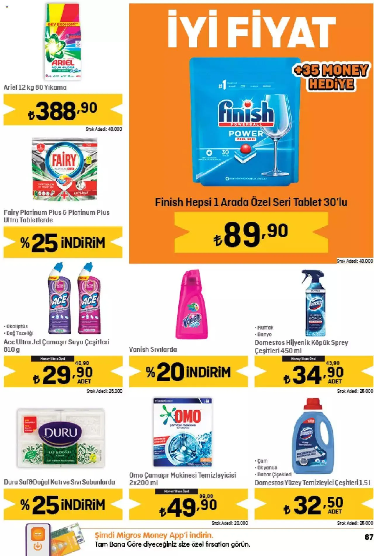 Katalog Migros Katalog - 5M Migroskop 28 Eylül - 11 Ekim 2023 - aktüel Sayfa 67