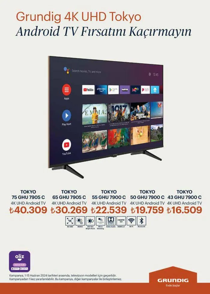 Katalog Arçelik Genel Kataloğu 1 Haziran - 15 Haziran 2024 - aktüel Sayfa 109