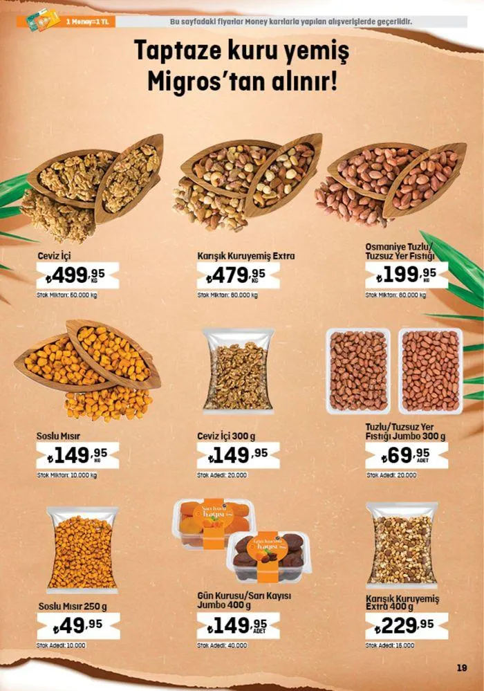 Katalog Migros katalog 27 Haziran - 11 Temmuz 2024 - aktüel Sayfa 19