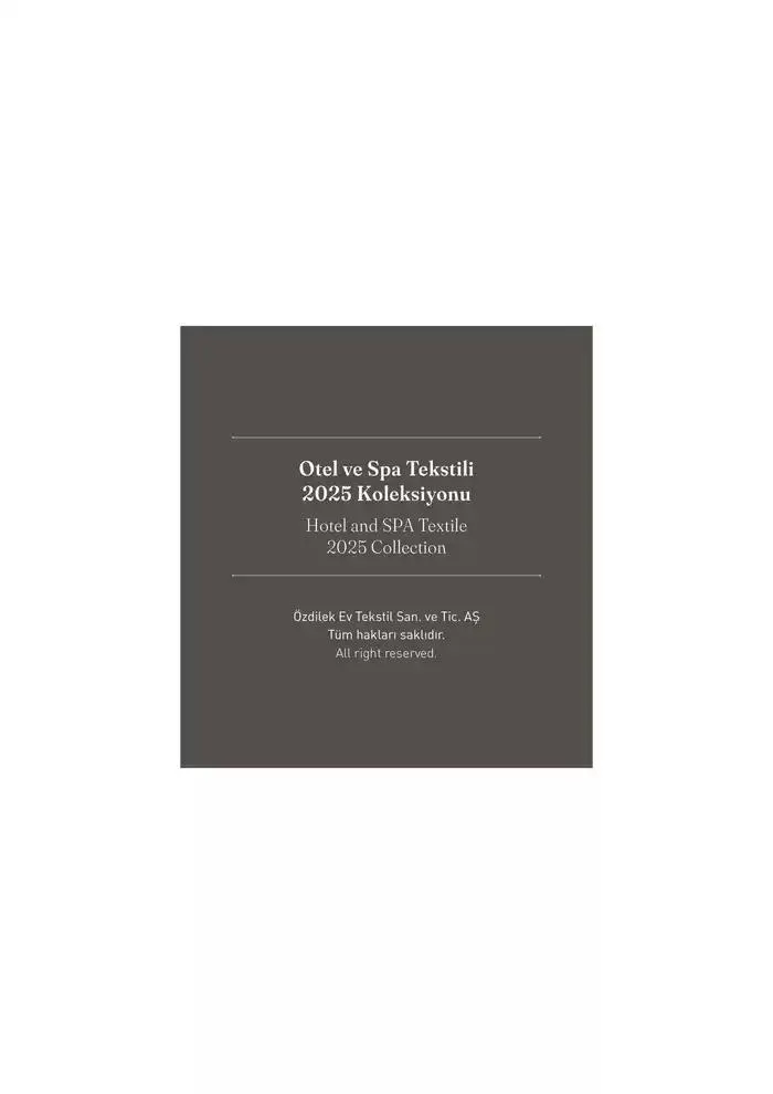 Katalog OTEL VE SPA TEKSTILI 2025 KOLEKSIYONU 8 Ocak - 31 Aralık 2025 - aktüel Sayfa 55