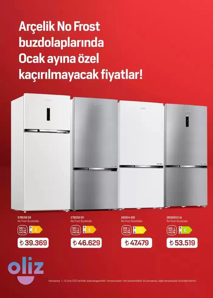 Katalog Arçelik Genel Kataloğu 7 Ocak - 15 Ocak 2025 - aktüel Sayfa 7