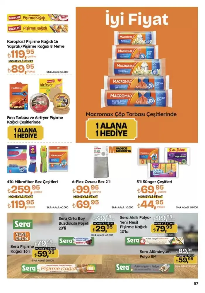 Katalog Şimdi fırsatlarımızla tasarruf edin 21 Kasım - 4 Aralık 2024 - aktüel Sayfa 57