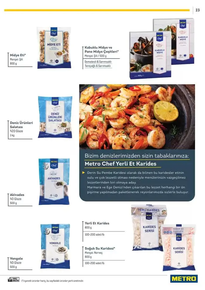 Katalog Metro Markalı Profesyonel Çözümler 7 Şubat - 31 Aralık 2025 - aktüel Sayfa 23