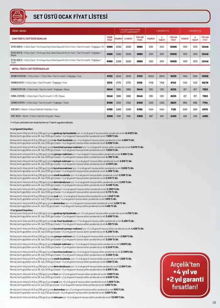 Katalog Tüm Kredi Kartlarına Peşin Fiyatına 7 Taksit Fırsatı 2 Aralık - 15 Aralık 2024 - aktüel Sayfa 28