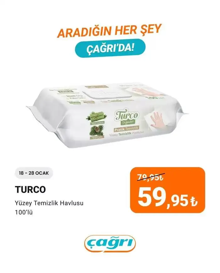 Katalog Çağrı Market katalog 25 Ocak - 8 Şubat 2025 - aktüel Sayfa 2