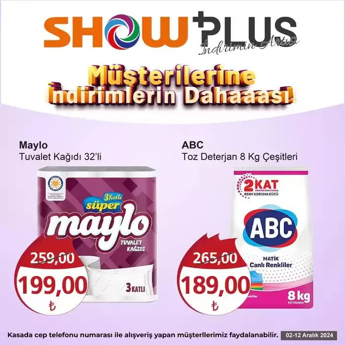 Katalog Show Market katalog 4 Aralık - 18 Aralık 2024 - aktüel Sayfa 6