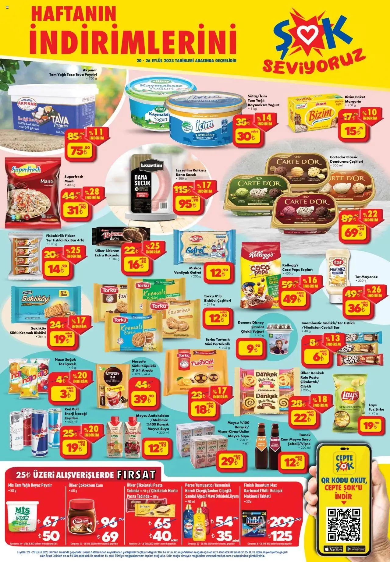 Katalog Şok Market Katalog 20 Eylül - 26 Eylül 2023 - aktüel Sayfa 1
