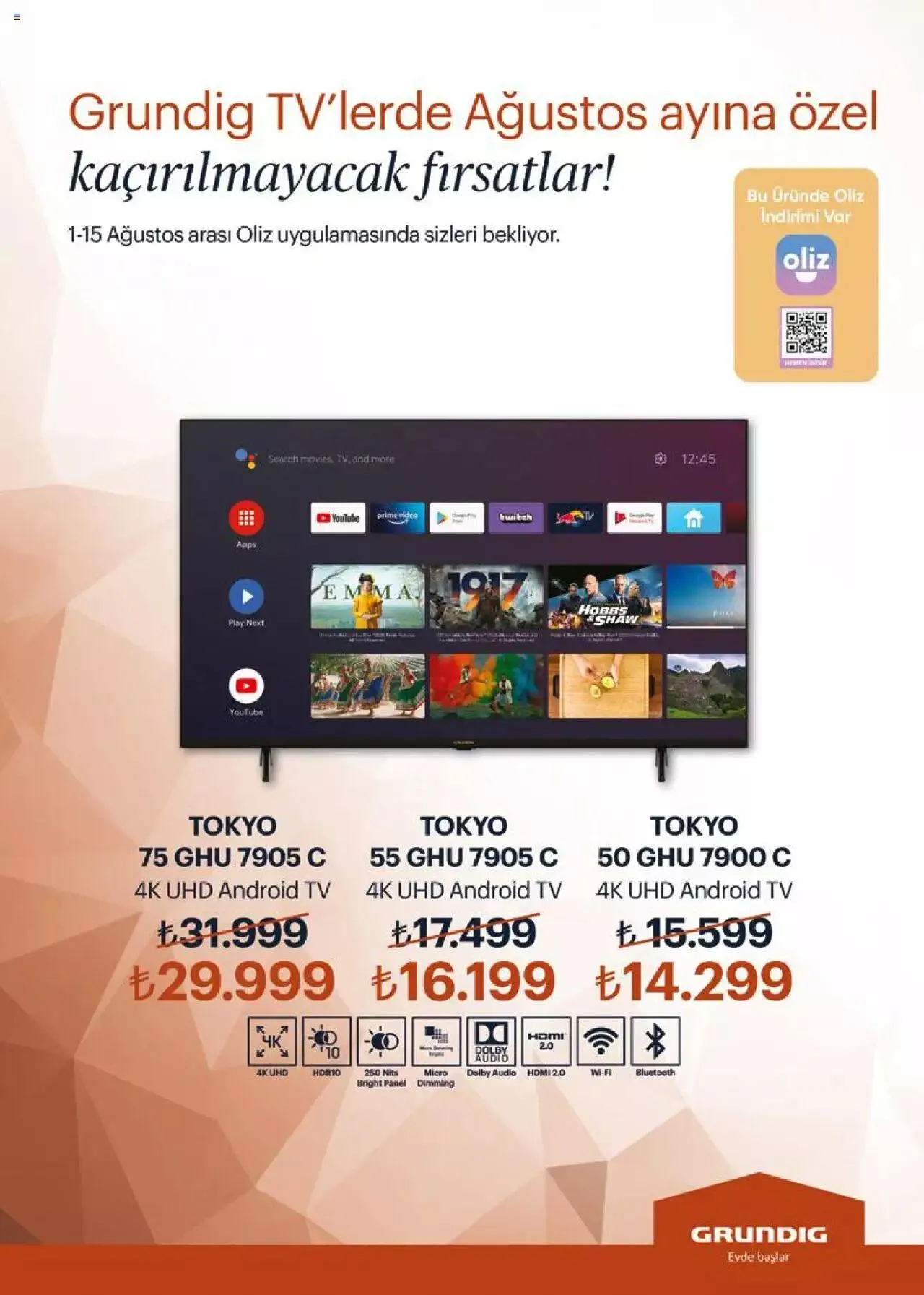 Katalog Arçelik Katalog 16 Ağustos - 31 Ağustos 2023 - aktüel Sayfa 93