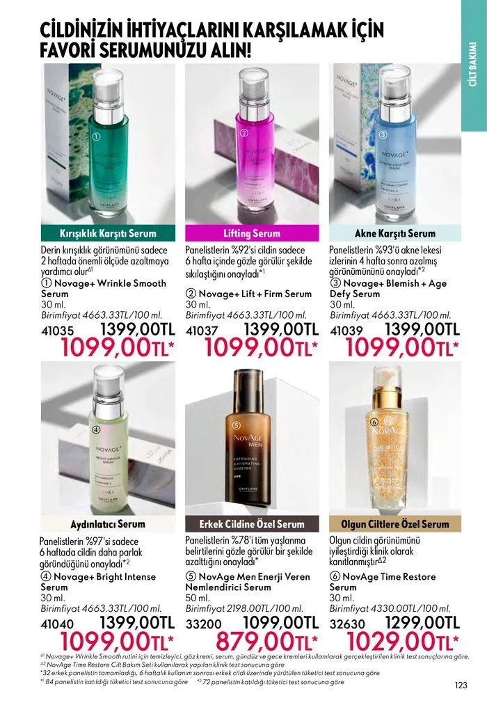 Katalog Oriflame katalog 1 Ağustos - 15 Ağustos 2024 - aktüel Sayfa 123