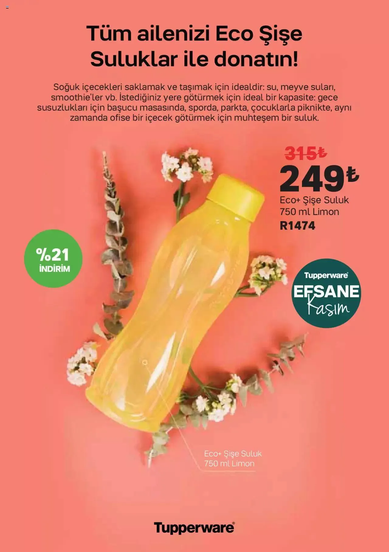 Katalog Tupperware Fırsat Ürünleri 1 Kasım - 30 Kasım 2023 - aktüel Sayfa 15