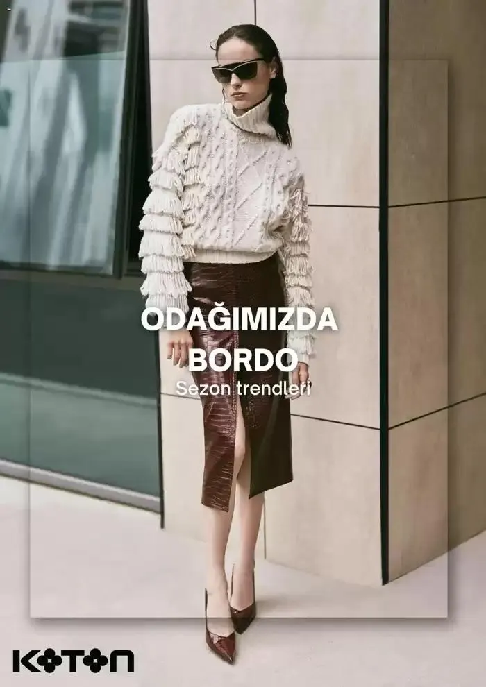 Katalog Odağimizda Bordo Sezon Trendleri 1 Kasım - 30 Kasım 2024 - aktüel Sayfa 1