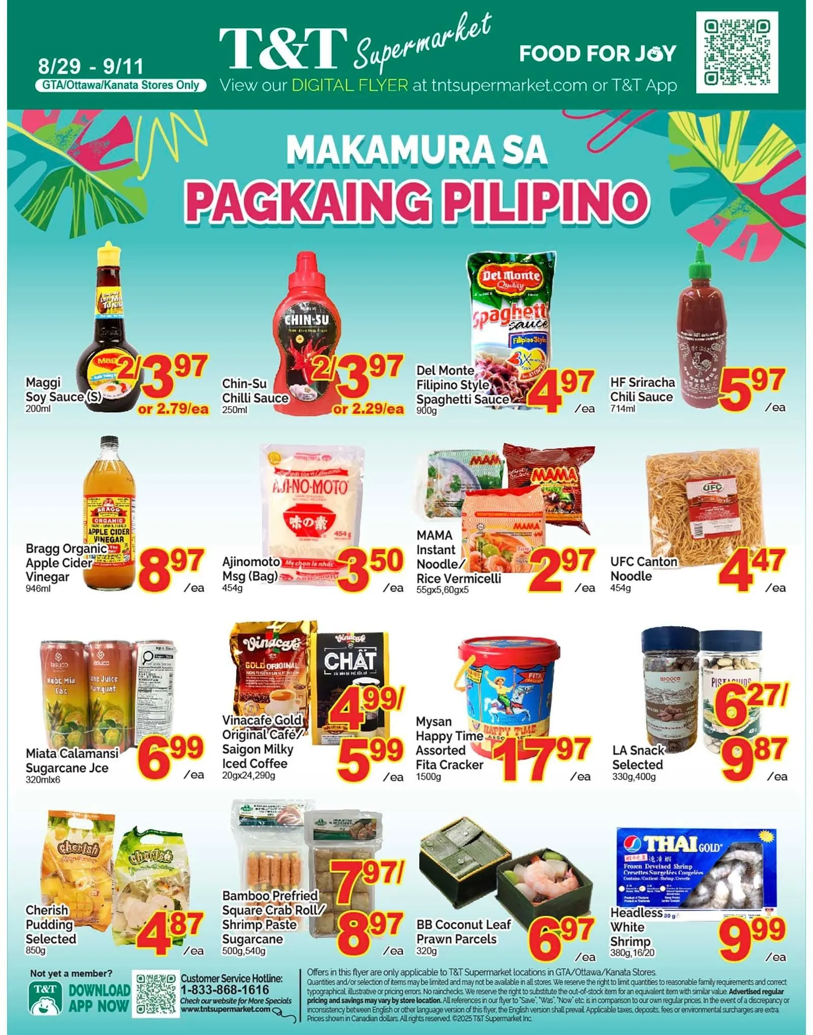 T&T Supermarket Sales from September 5 to September 11 2025 - flyer page 11