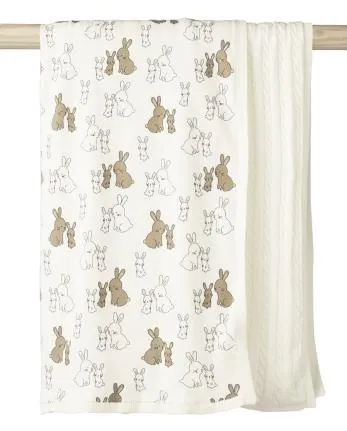 Unisex Baby Bunny Blanket - Homegrown by Gymboree - bunnys tail