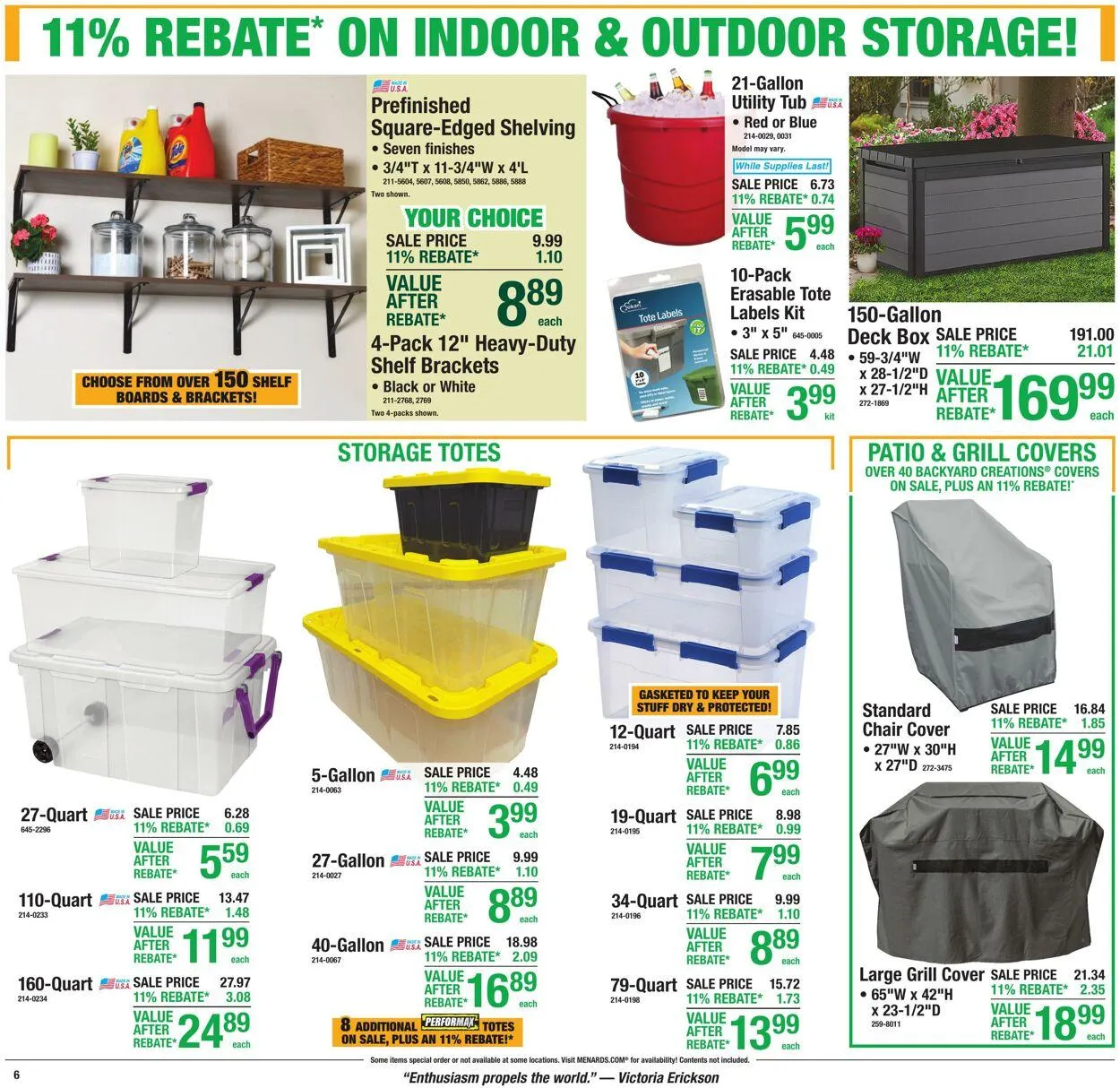 Menards Current weekly ad - 11