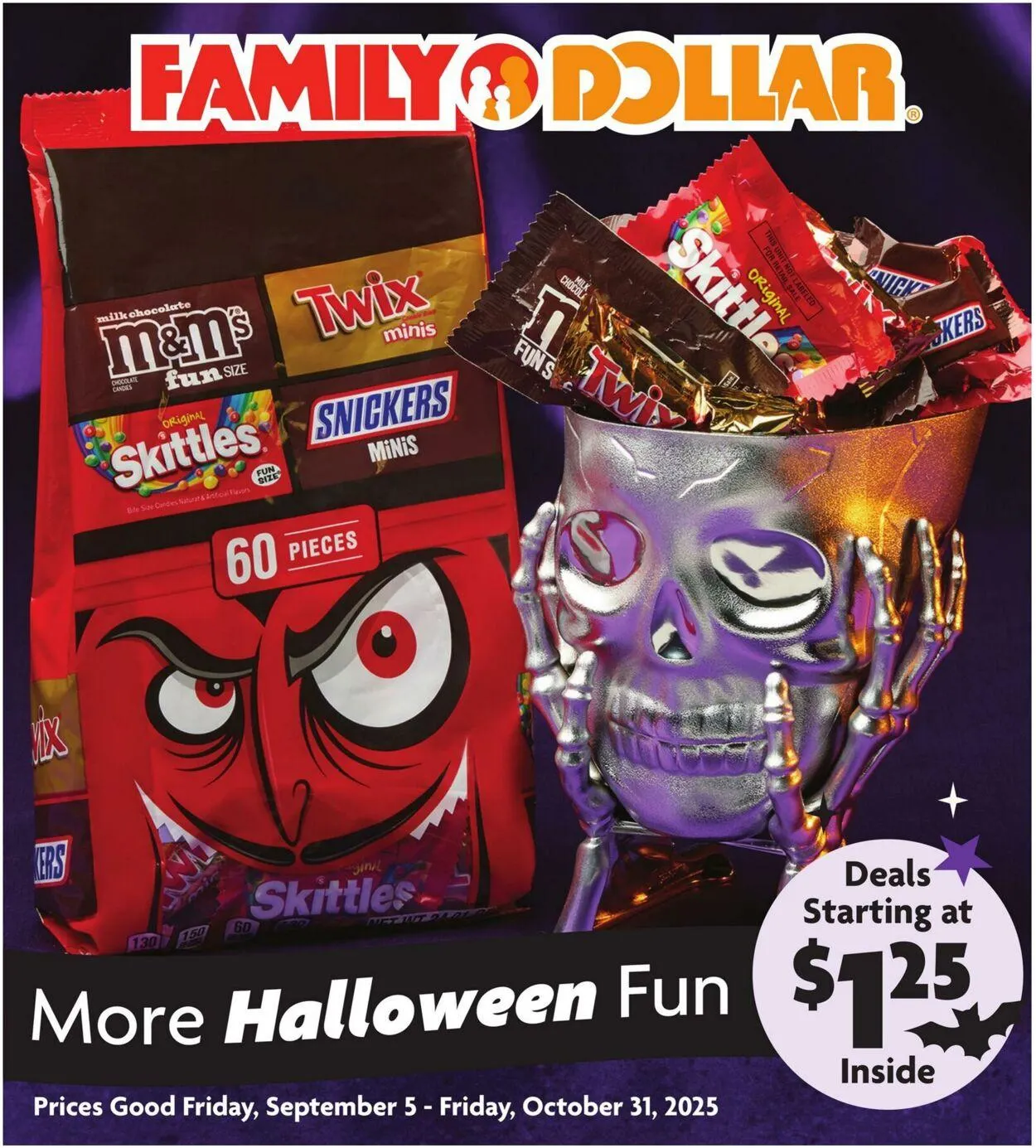 Weekly ad Family Dollar Current weekly ad from September 5 to October 31 2025 - Page 1