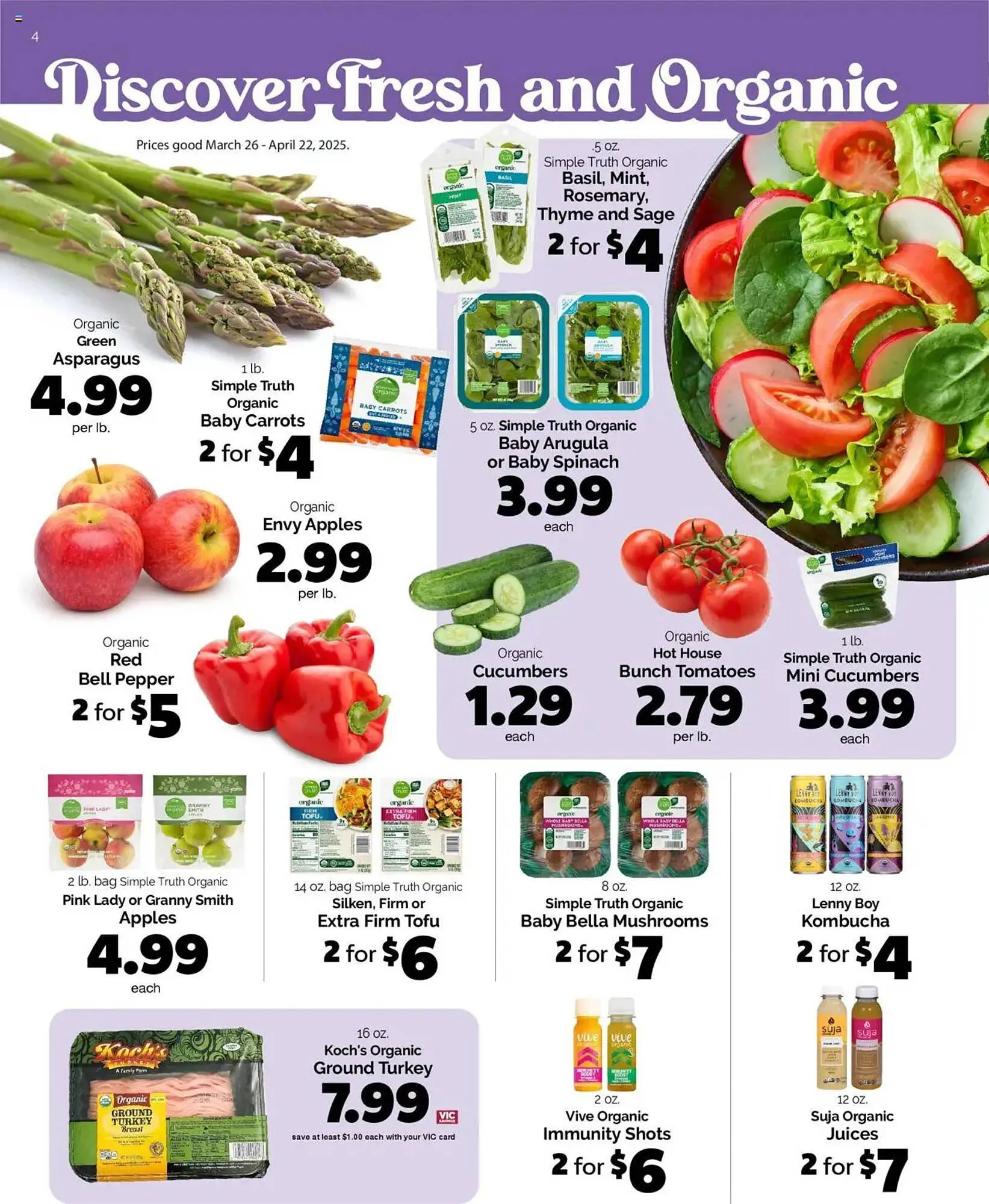 Catálogo de Harris Teeter Weekly Ad 26 de marzo al 22 de abril 2025 - Página 4