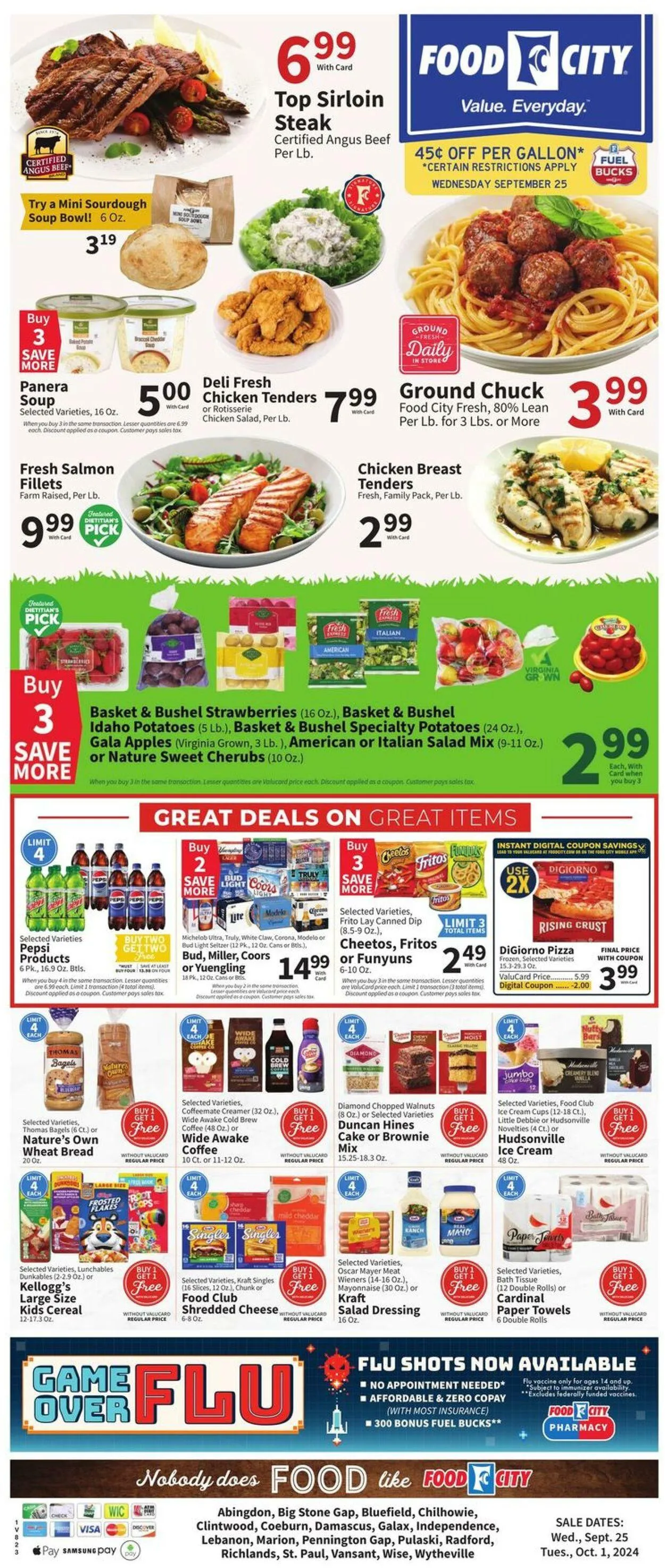 Catálogo de Food City Current weekly ad 25 de septiembre al 1 de octubre 2024 - Página 5