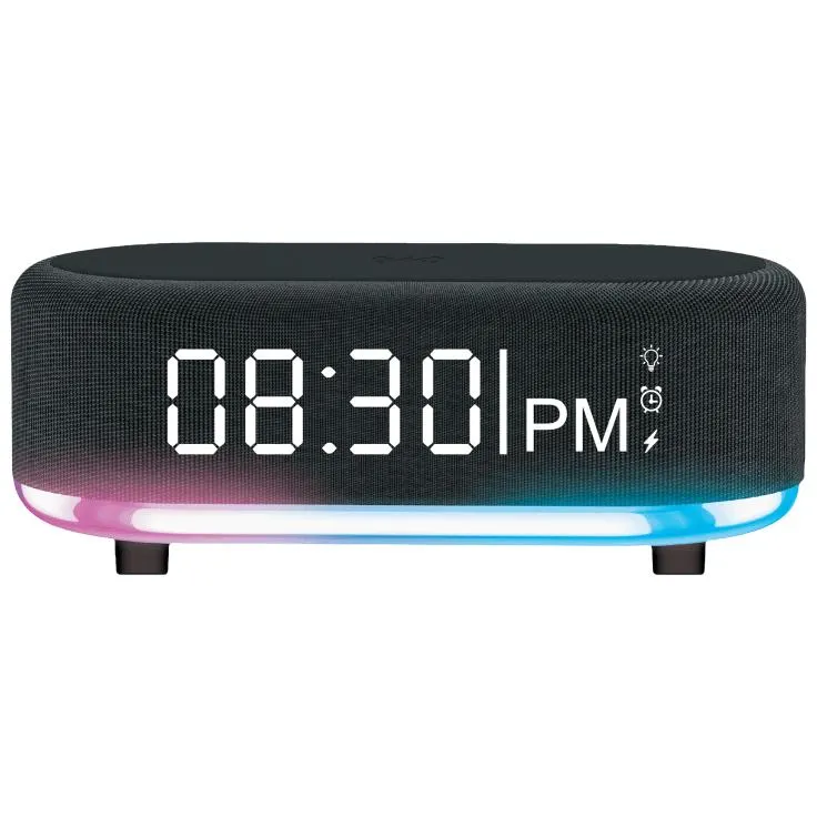 Lifestyle Advanced Powerhouse Altavoz con Carga Inalámbrica y Reloj Despertador