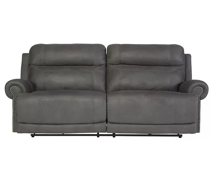 Austere Gray 2-Seat Reclining Sofa