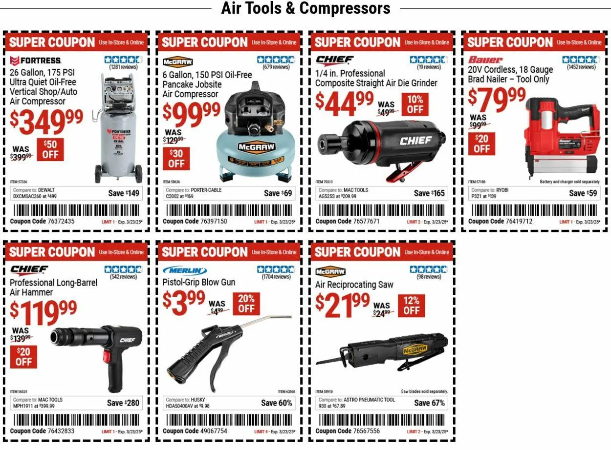 Catálogo de Harbor Freight Current weekly ad 24 de marzo al 2 de abril 2025 - Página 2