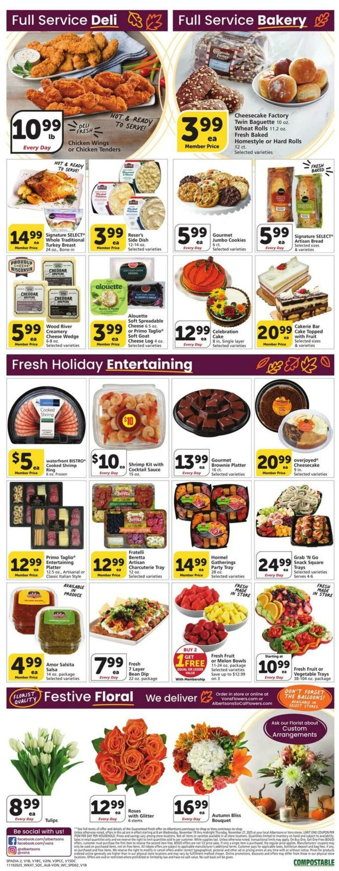 Weekly ad Vons Current weekly ad from November 19 to November 27 2025 - Page 2