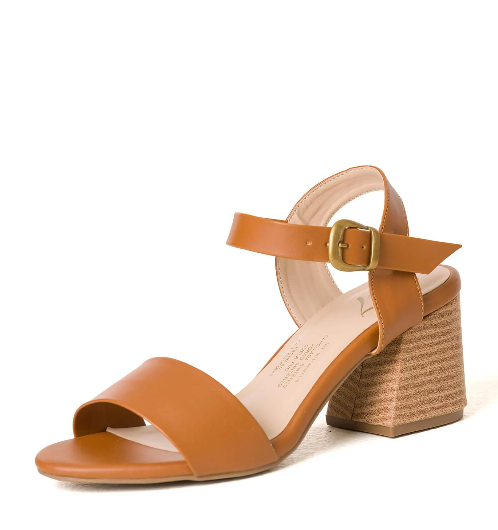 Sandalia Con Tacón En Bloque 4C349STM