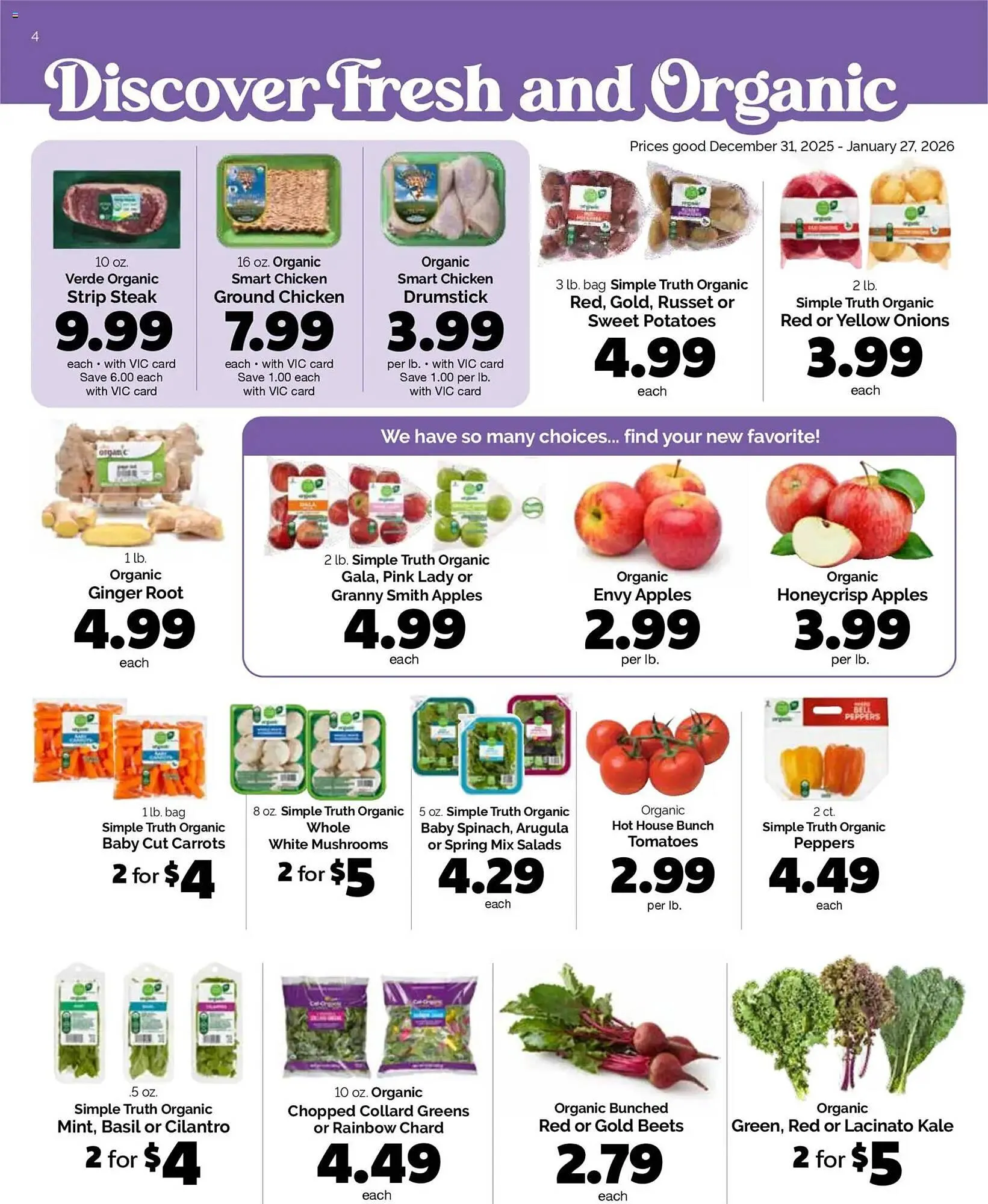 Catálogo de Harris Teeter weekly ad 31 de diciembre al 27 de enero 2026 - Página 4