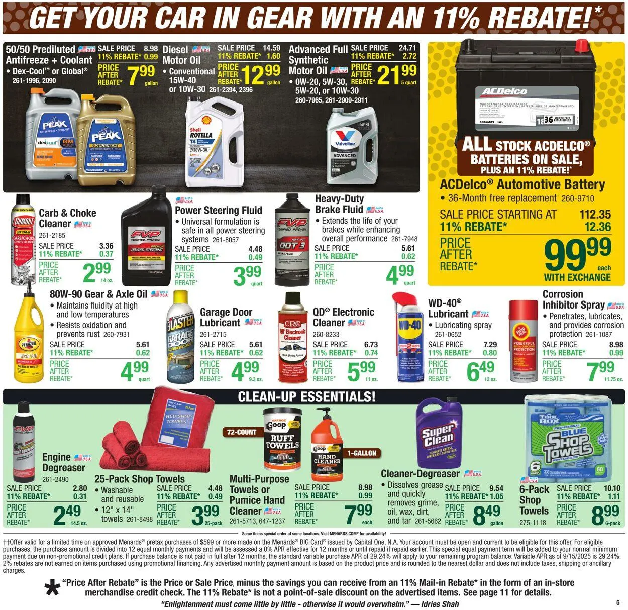 Catálogo de Menards Current weekly ad 29 de octubre al 9 de noviembre 2025 - Página 8
