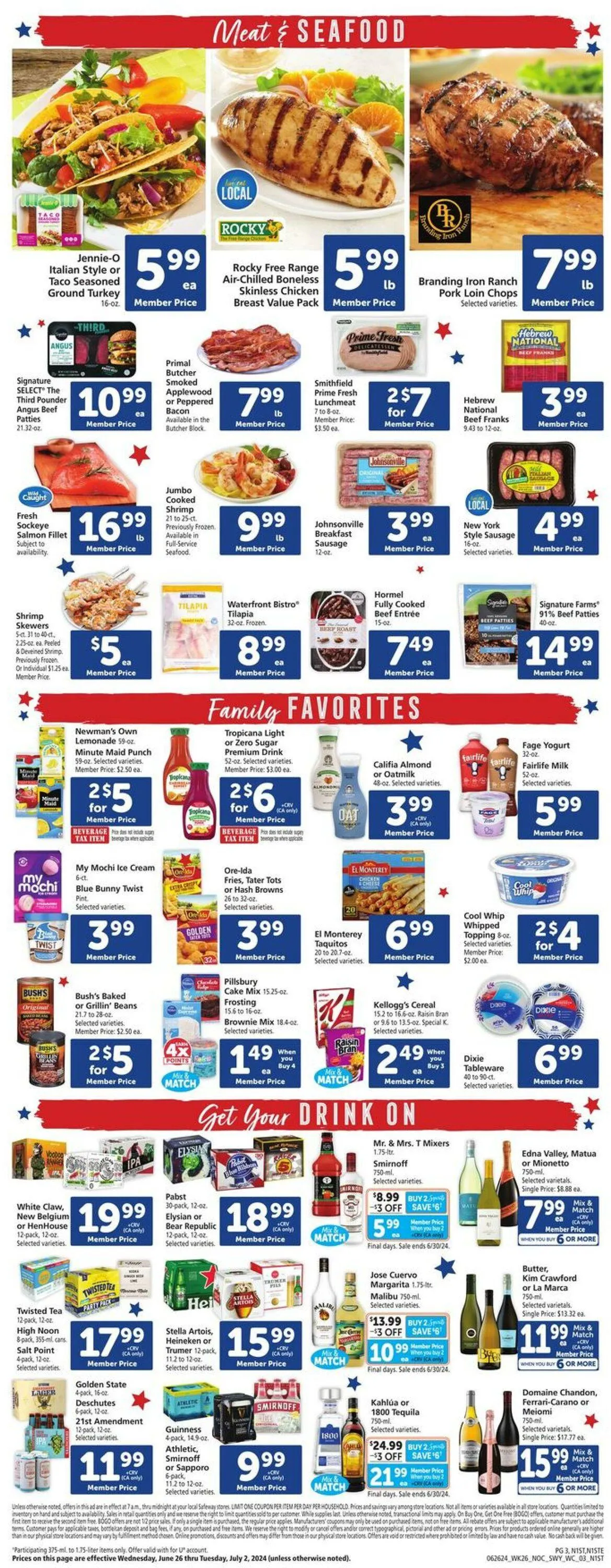 Catálogo de Safeway Current weekly ad 26 de junio al 2 de julio 2024 - Página 3