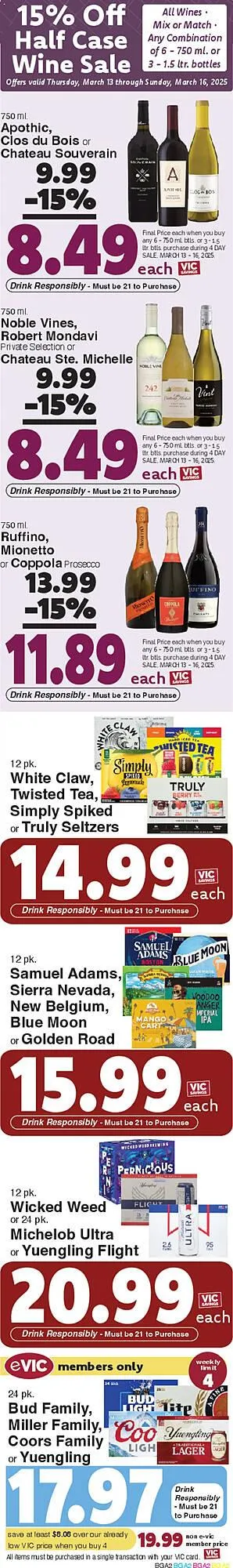 Catálogo de Harris Teeter Weekly Ad 12 de marzo al 18 de marzo 2025 - Página 3