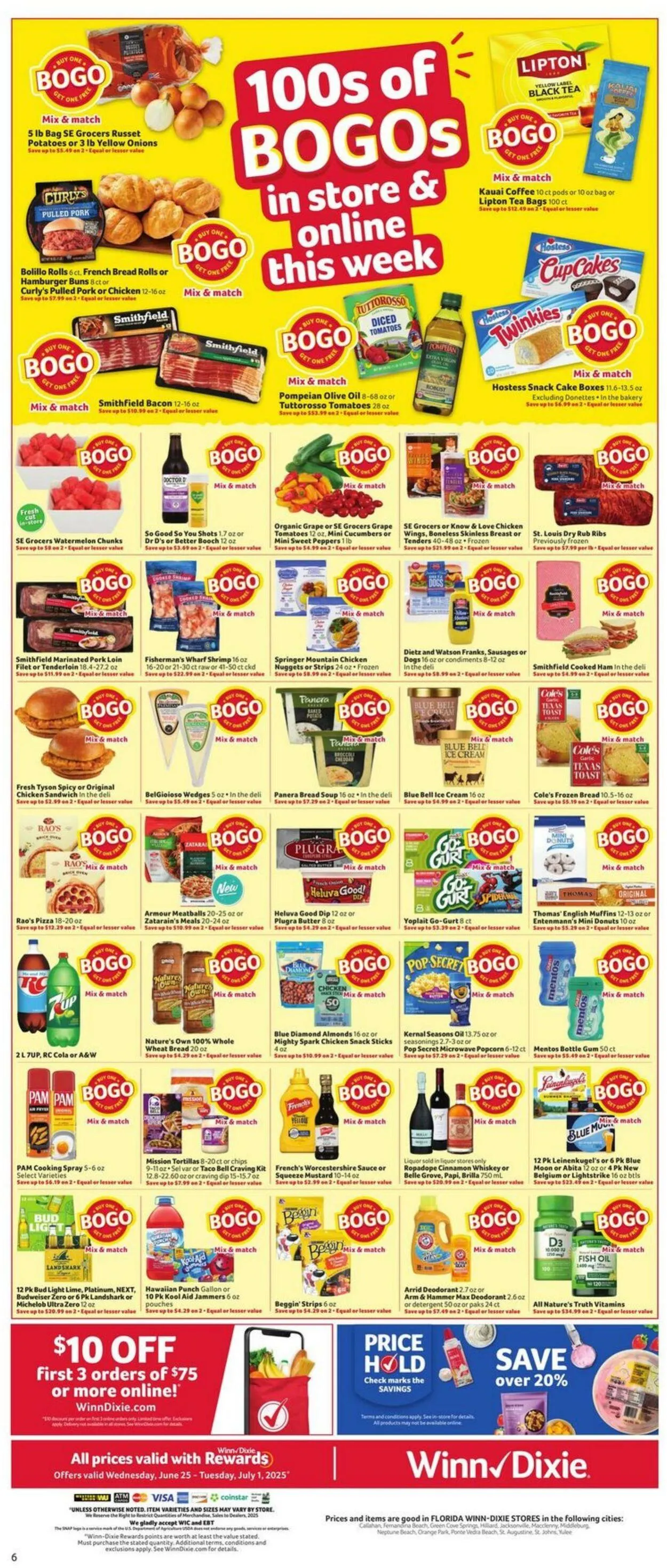 Catálogo de Winn Dixie Current weekly ad 25 de junio al 1 de julio 2025 - Página 10