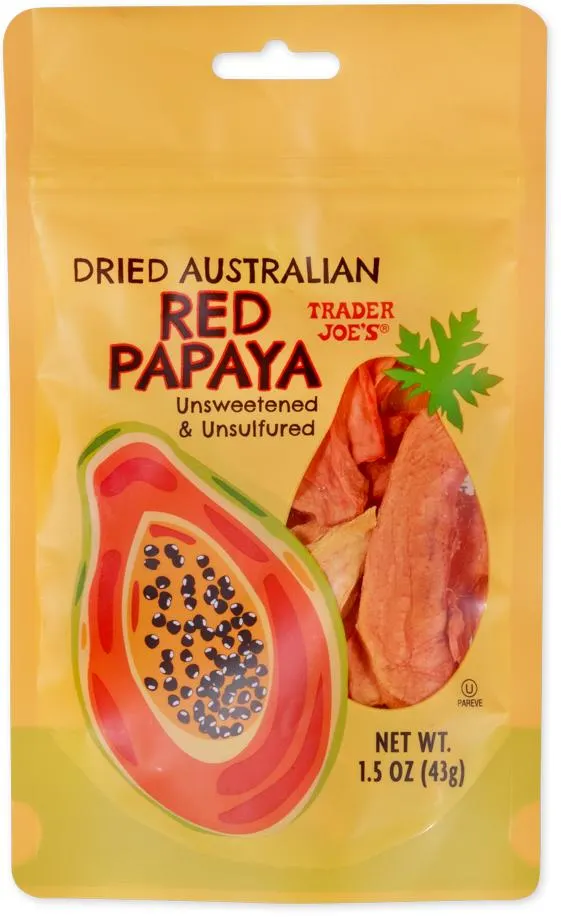 Dried Australian Red Papaya