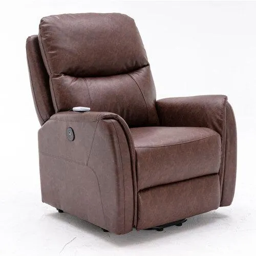 Power Lift Chair Recliner with Heat and Massage - Tan