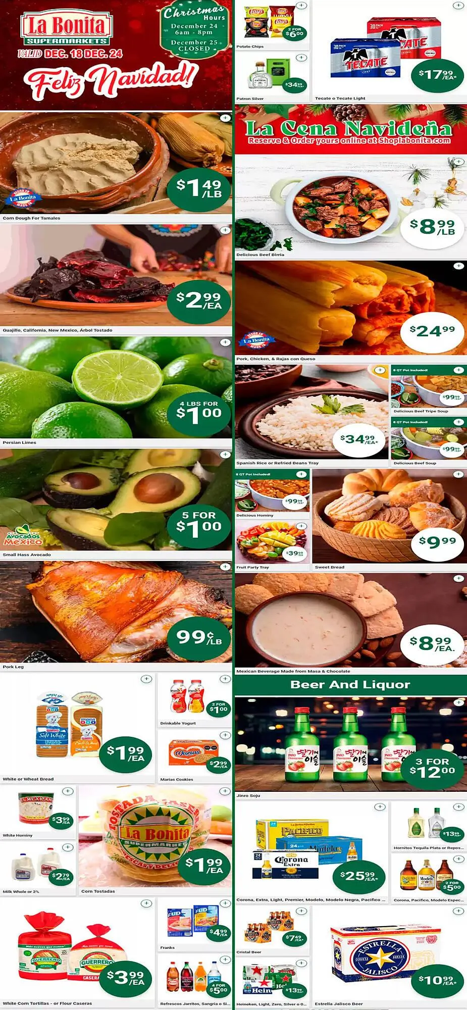La Bonita Supermarkets Weekly Ad - 1