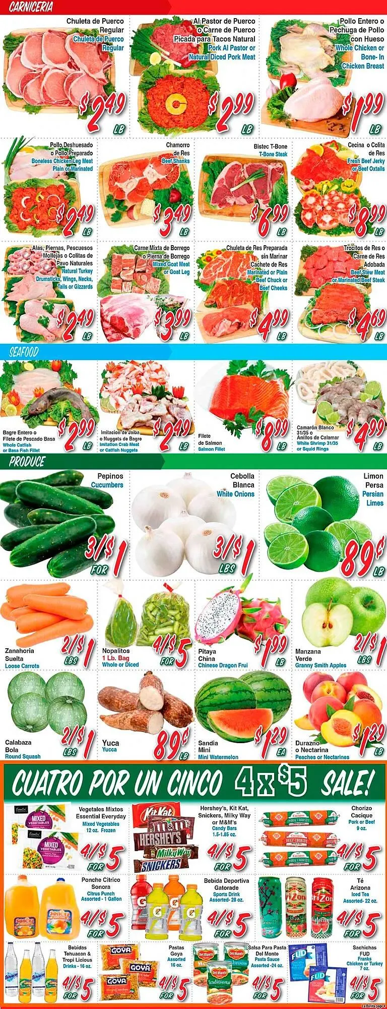 Catálogo de La Bonita Supermarkets Weekly Ad 19 de junio al 25 de junio 2024 - Página 4