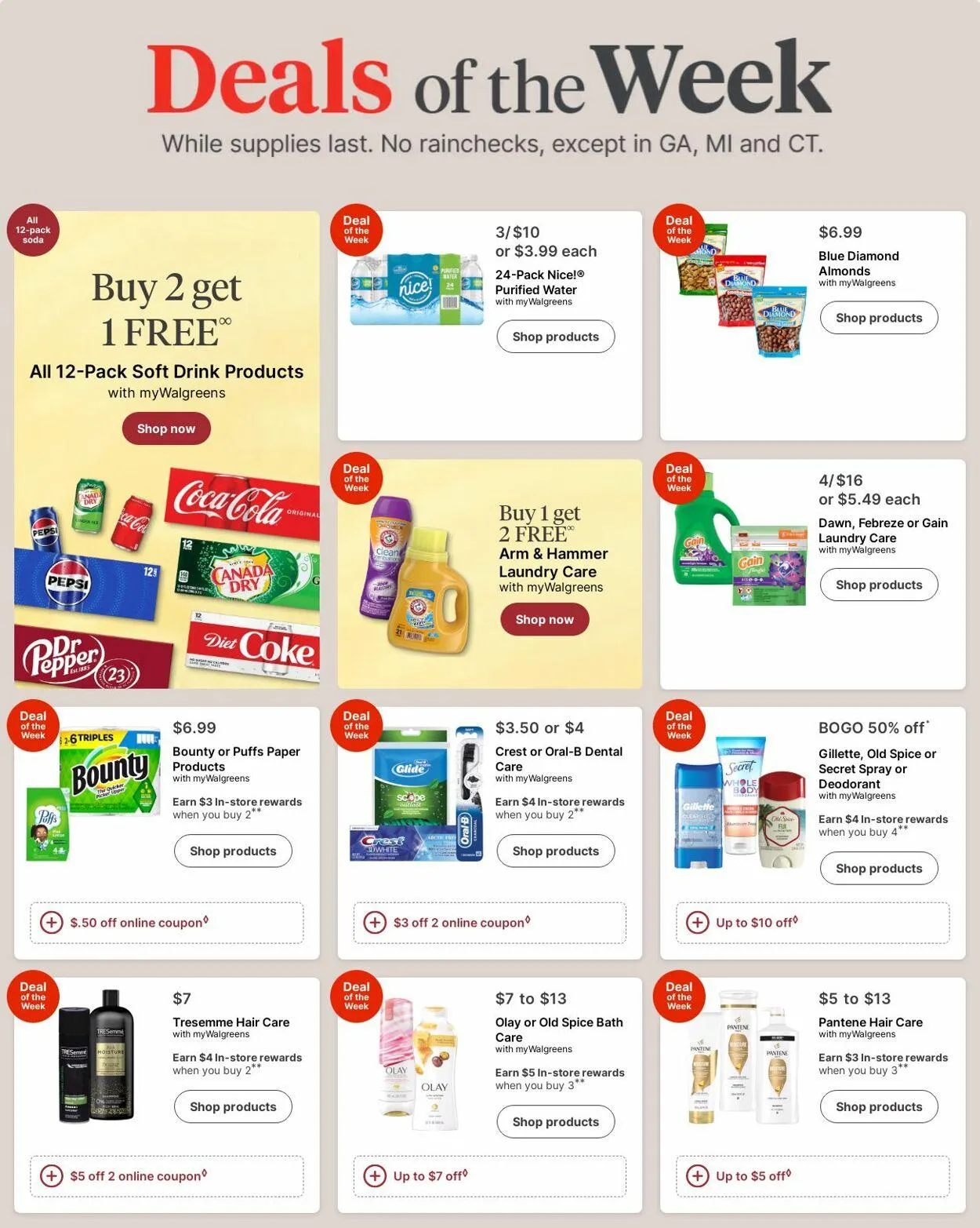 Catálogo de Walgreens Current weekly ad 10 de marzo al 19 de marzo 2025 - Página 1