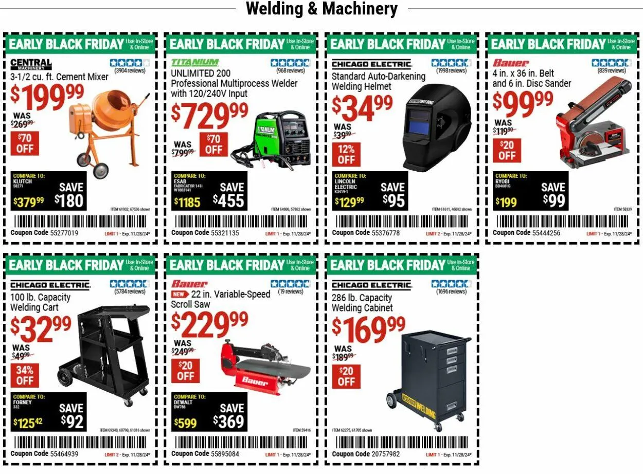 Catálogo de Harbor Freight Current weekly ad 18 de noviembre al 27 de noviembre 2024 - Página 12