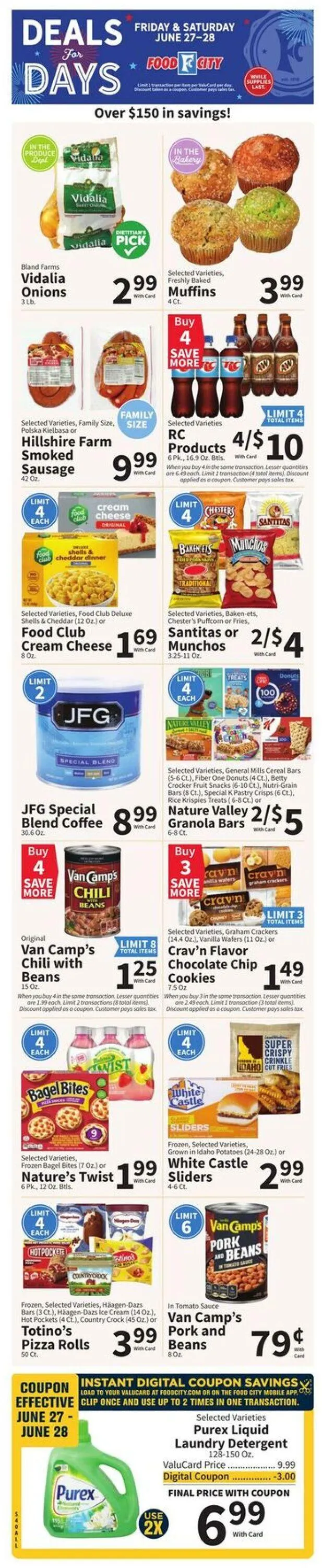 Catálogo de Food City Current weekly ad 25 de junio al 1 de julio 2025 - Página 3