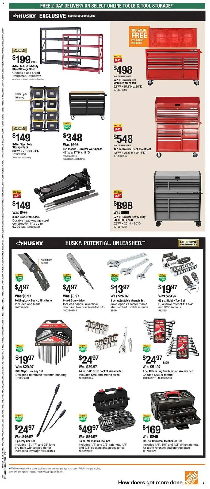 Weekly ad The Home Depot flyer from November 6 to November 26 2025 - Page 7
