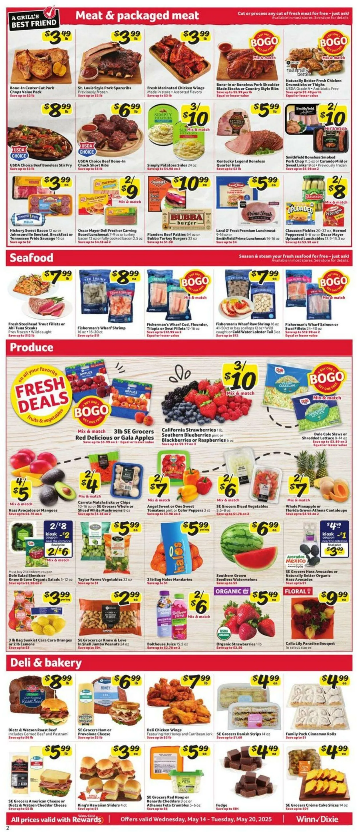 Catálogo de Winn Dixie Current weekly ad 14 de mayo al 20 de mayo 2025 - Página 2