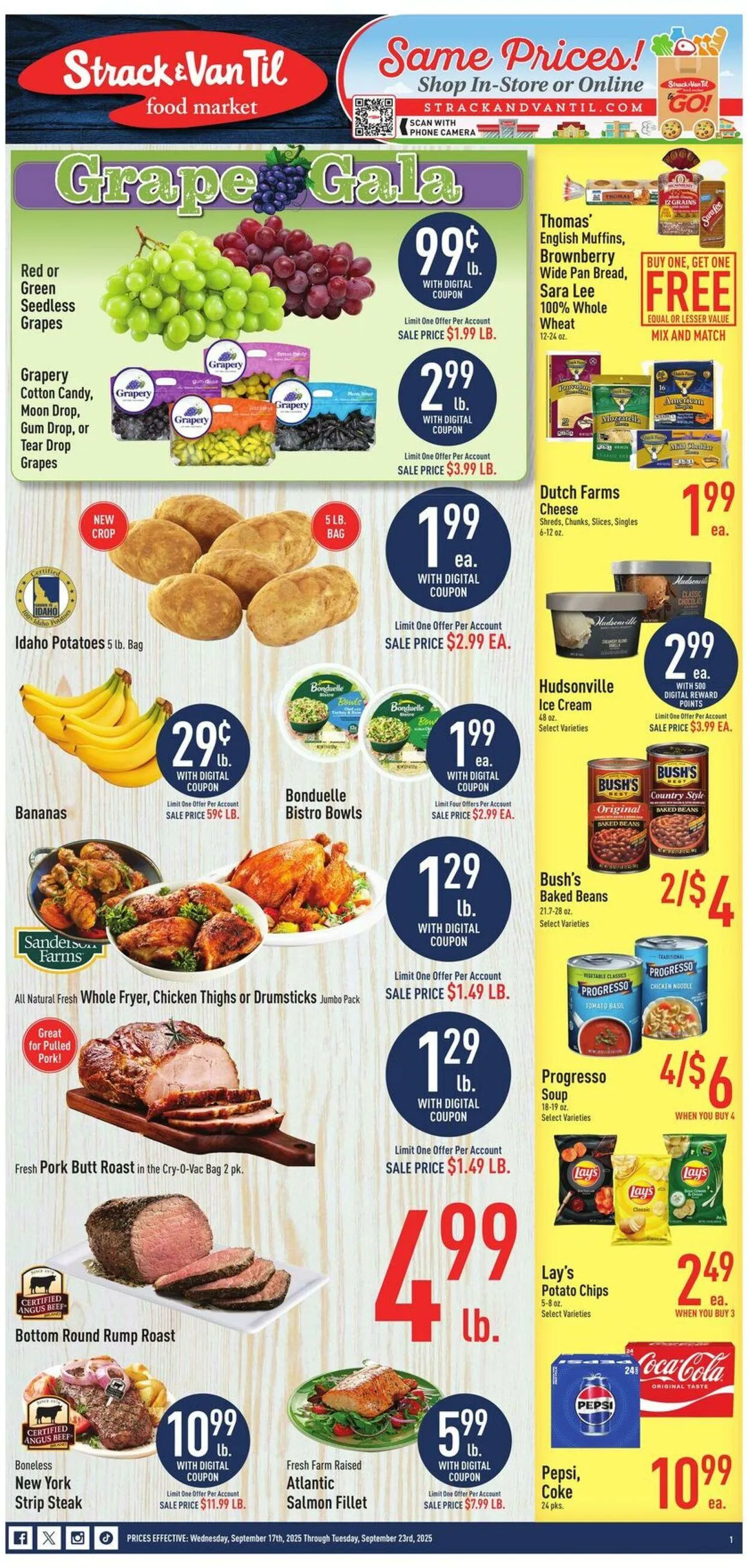 Weekly ad Strack & Van Til Current weekly ad from September 17 to September 23 2025 - Page 1