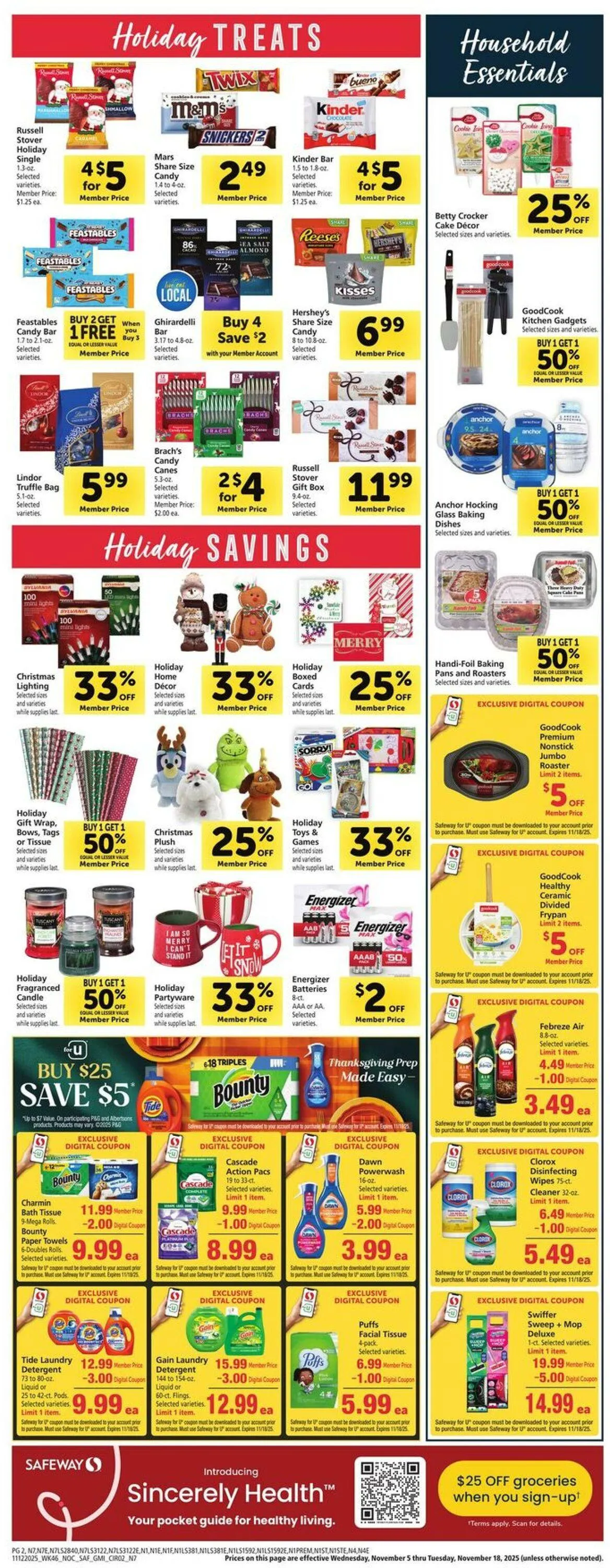 Weekly ad Safeway Current weekly ad from November 12 to November 18 2025 - Page 11