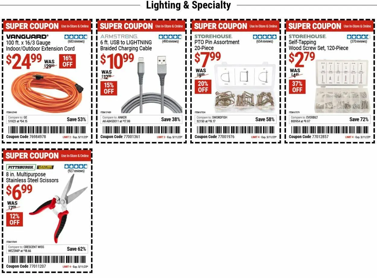 Catálogo de Harbor Freight Current weekly ad 5 de mayo al 14 de mayo 2025 - Página 5